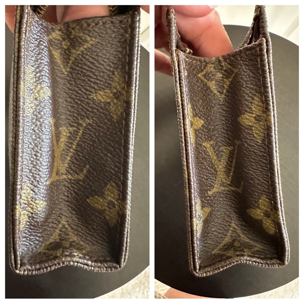 💙 Louis Vuitton Vintage Toiletry 15 -1984 Crossbody Conversion Authentic w COA - Picture 16 of 16
